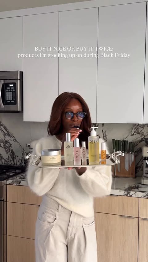 Instagram post by @kyyahabdul for OSEA Malibu. Caption reads: If I’m buying nice, I’m buying smart.....