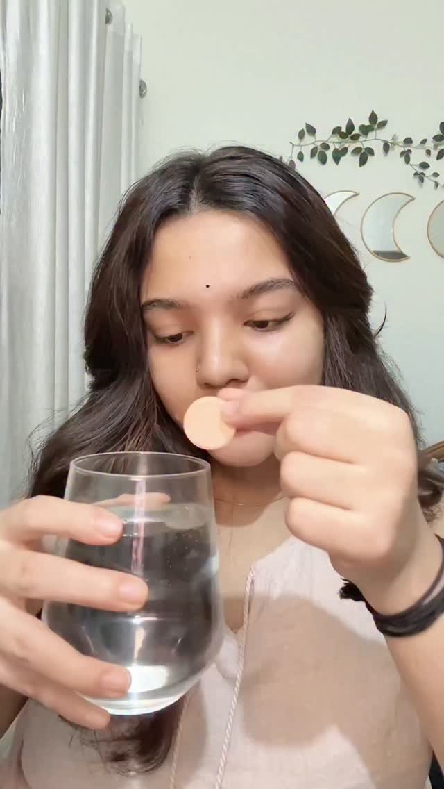 Instagram post by @lifeasgayanthika for HK Vitals. Caption reads: ✨ One year of using @hkvitals Glutathione, and....