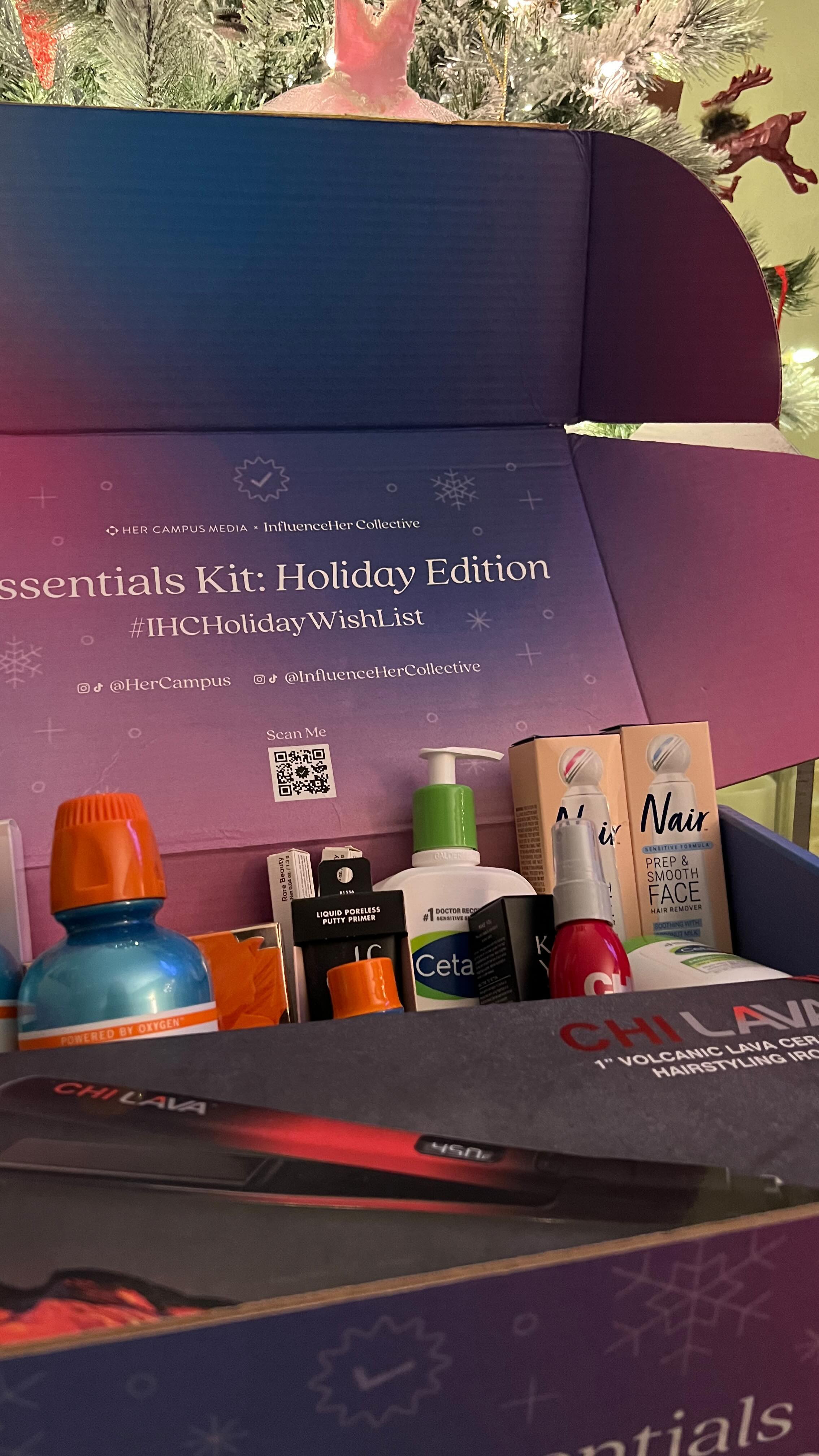 Instagram post by @hannahzmcconaghy for InfluenceHer Collective. Caption reads: This holiday season, I am so thankful for....