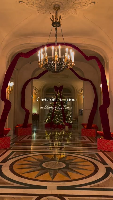 Instagram post by @_lavieparisienne__ for Shangri-La. Caption reads: [...] fine teas, and the elegance of Shangri-La....