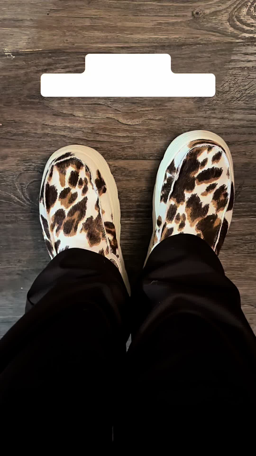 TikTok post by @paige.boucher1 for HEYDUDE shoes. Caption reads: These Hey Dude Austin Edge just leveled up my....