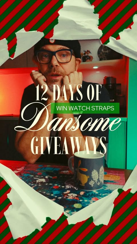 Instagram post by @thedansome for StrapsCo. Caption reads: CONTEST CLOSED! Congrats @bitbythewatchbug

Day 19....