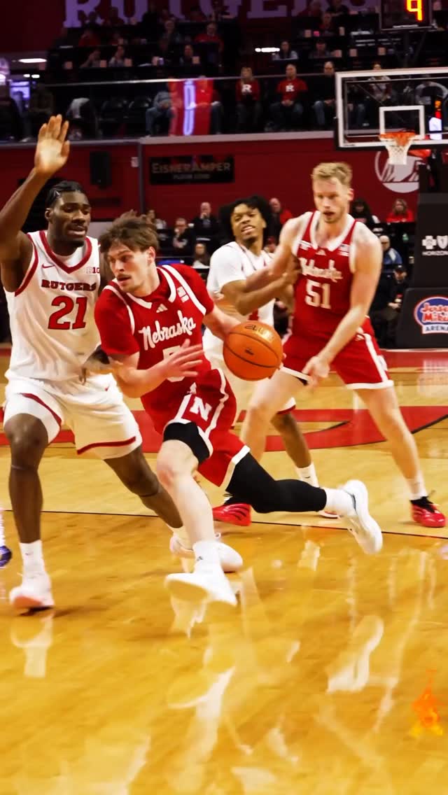 Instagram post by @b1gmbb for Ram Trucks. Caption reads: [...] for a B1G @huskermbb layup 😮‍💨 📍 RAM....