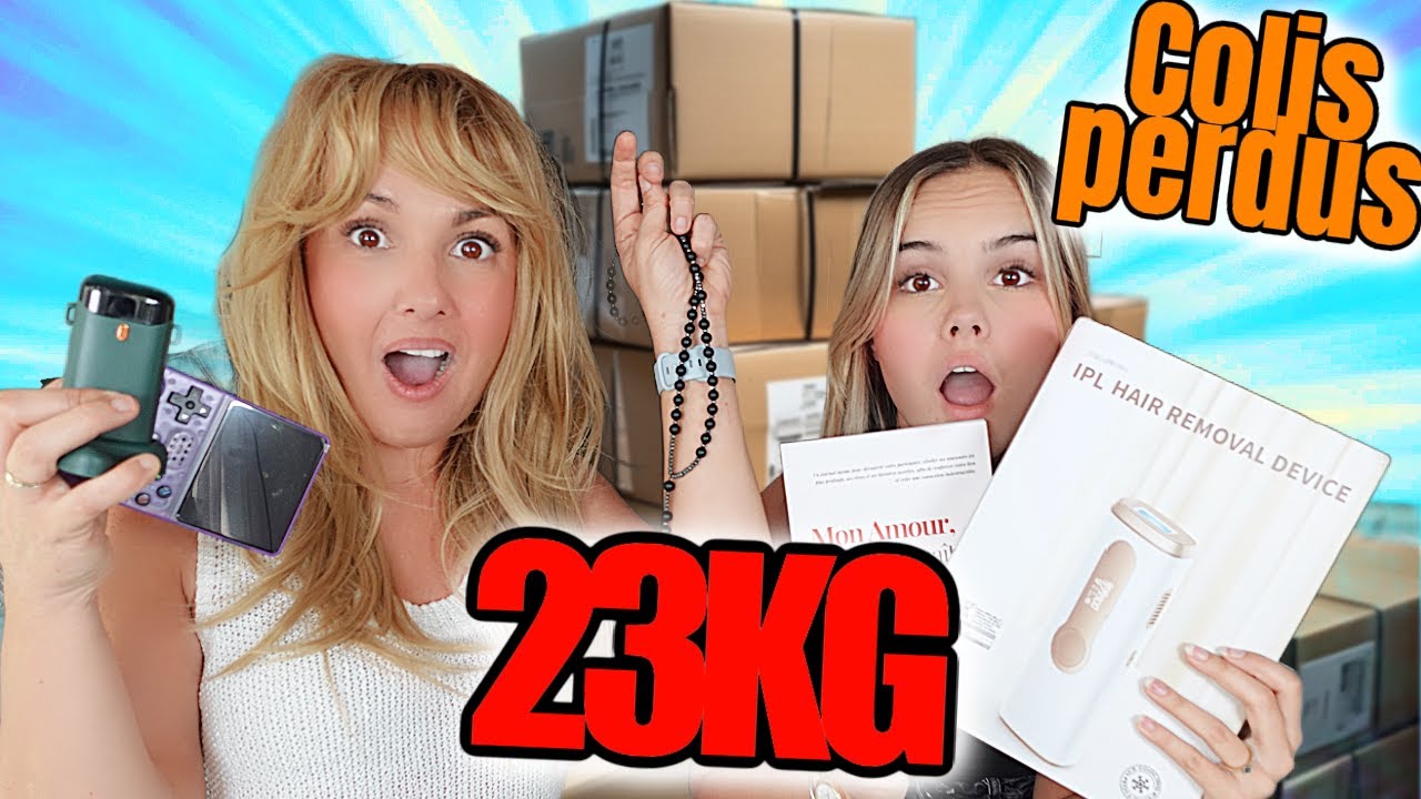 YouTube post by @OrElly for iGraal. Caption reads: We open 25kg of LOST PARCELS with Isalys 😱📦 Too....