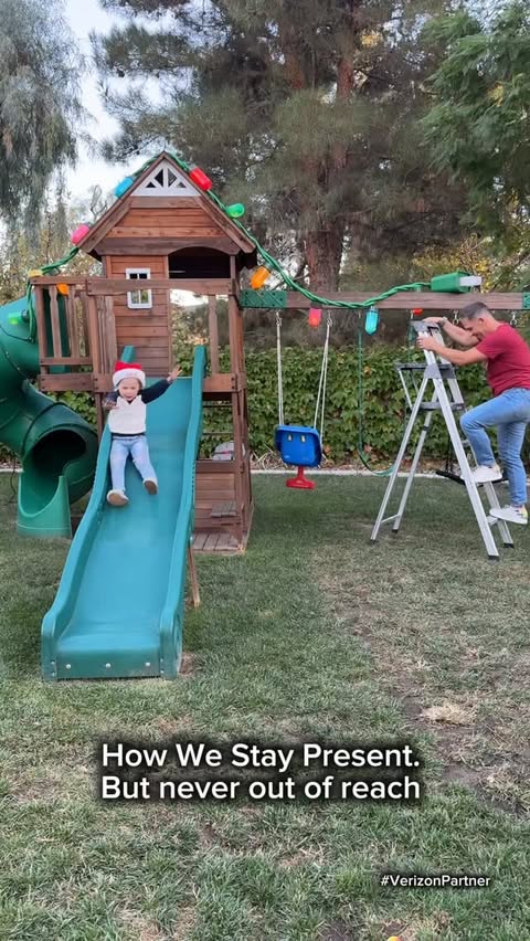 Instagram post by @global_munchkins for Verizon. Caption reads: This holiday season, we’re doing things a little....