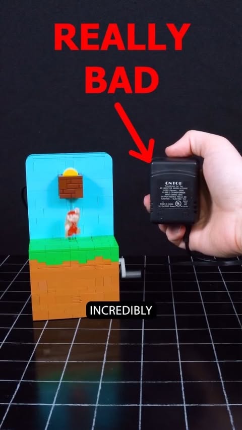 Instagram post by @bricksmadesimple for Anker. Caption reads: [...] motors can this power? The power of the....