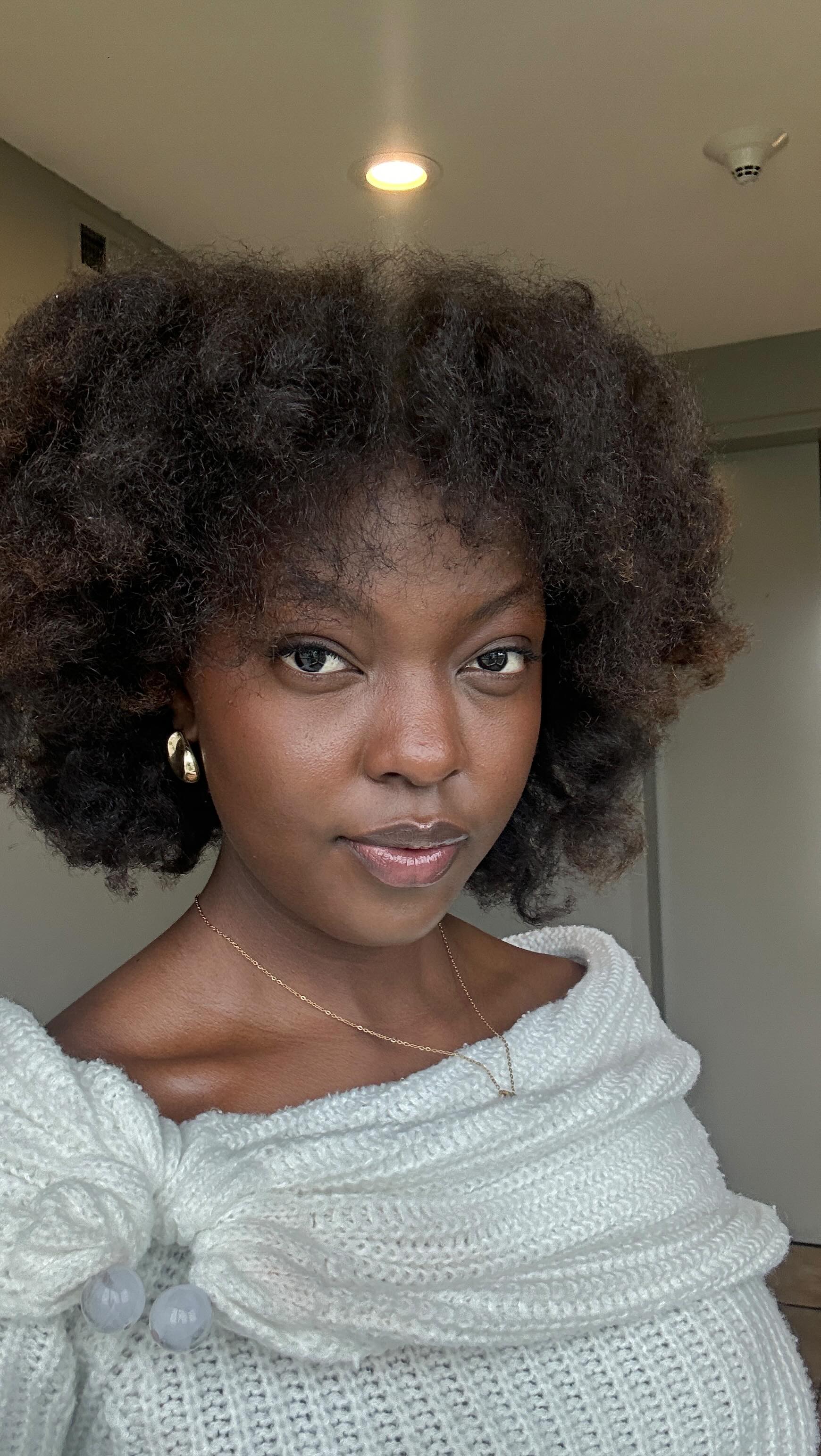 Instagram post by @kerenmairu for DevaCurl. Caption reads: My Hair has been in need of some help, and the....