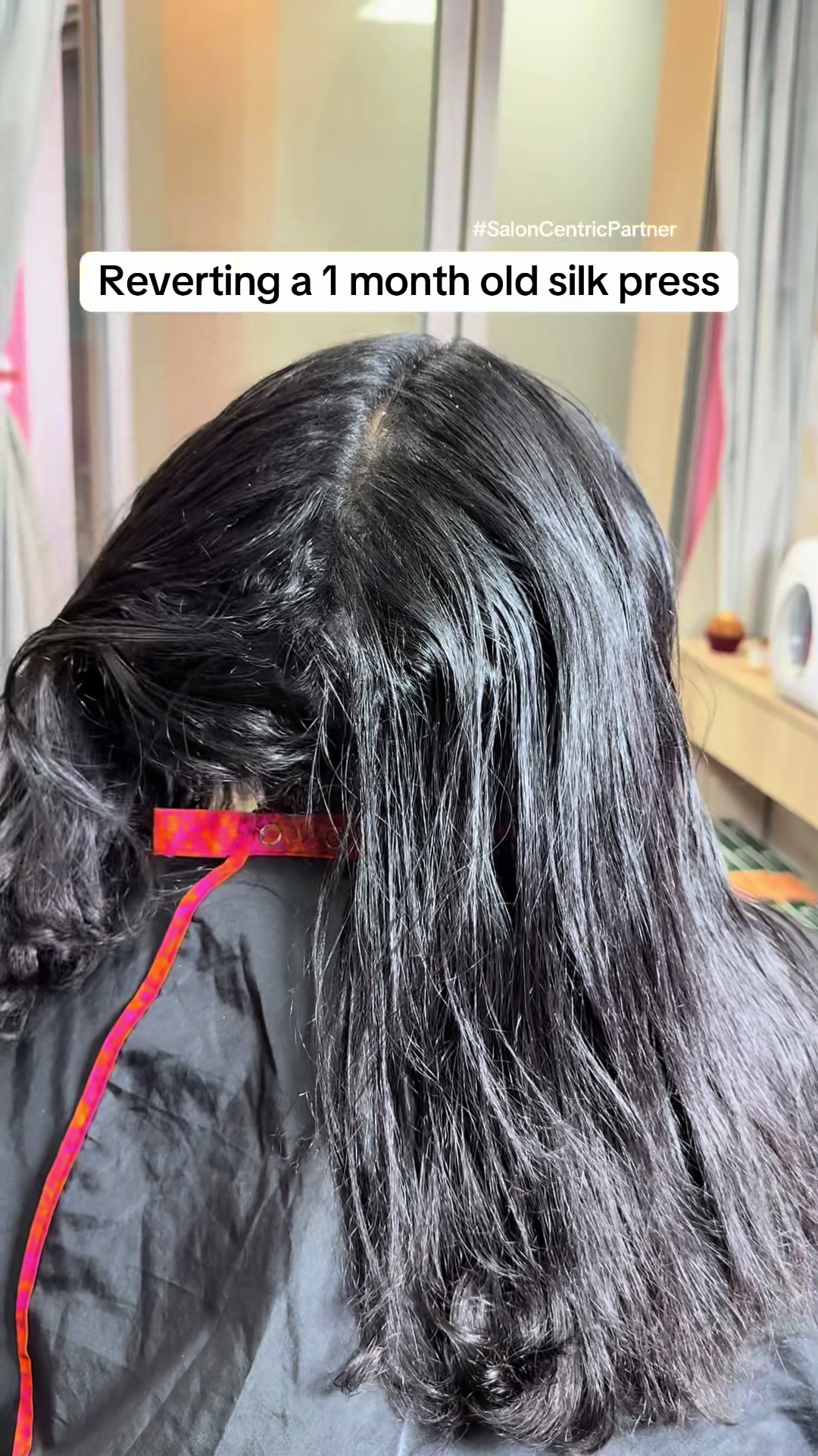 TikTok post by @hairbynay247 for Biolage. Caption reads: [...] micro exfoliating shampoo Clarify using....