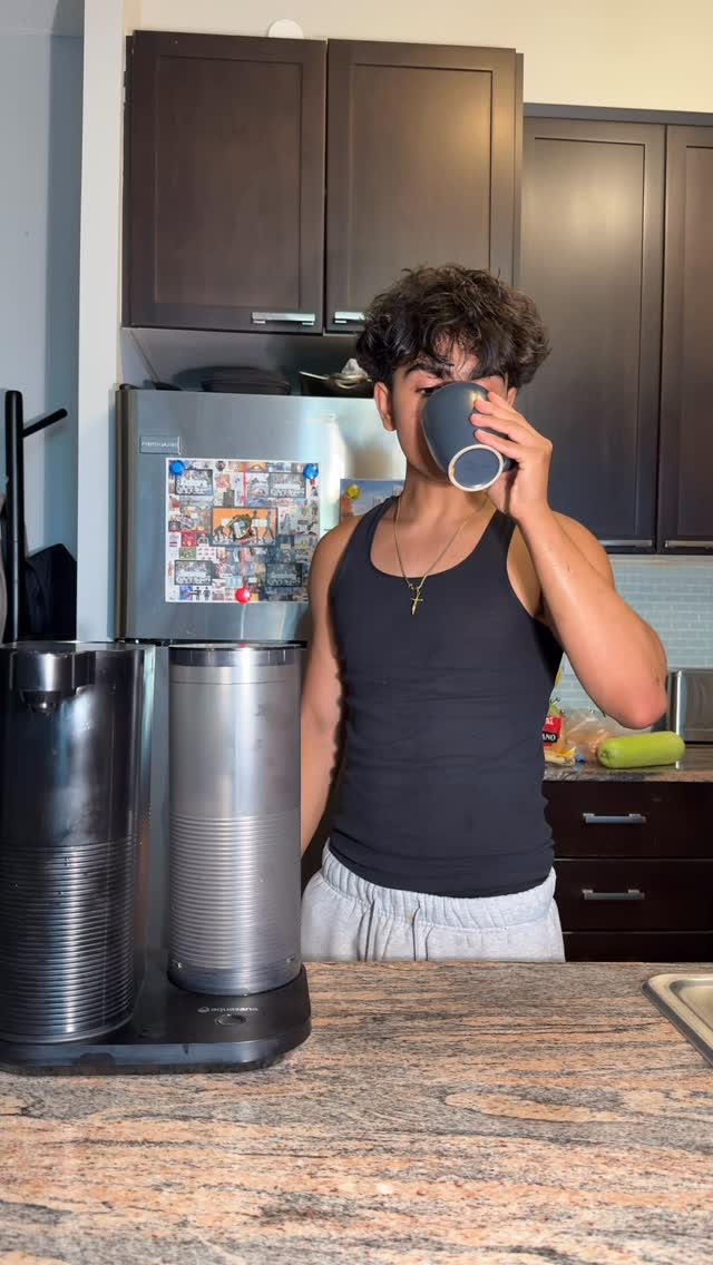 Instagram post by @juniorfitnutrition for Aquasana. Caption reads: COMMENT “FILTER” and receive 55% OFF! @aquasana....