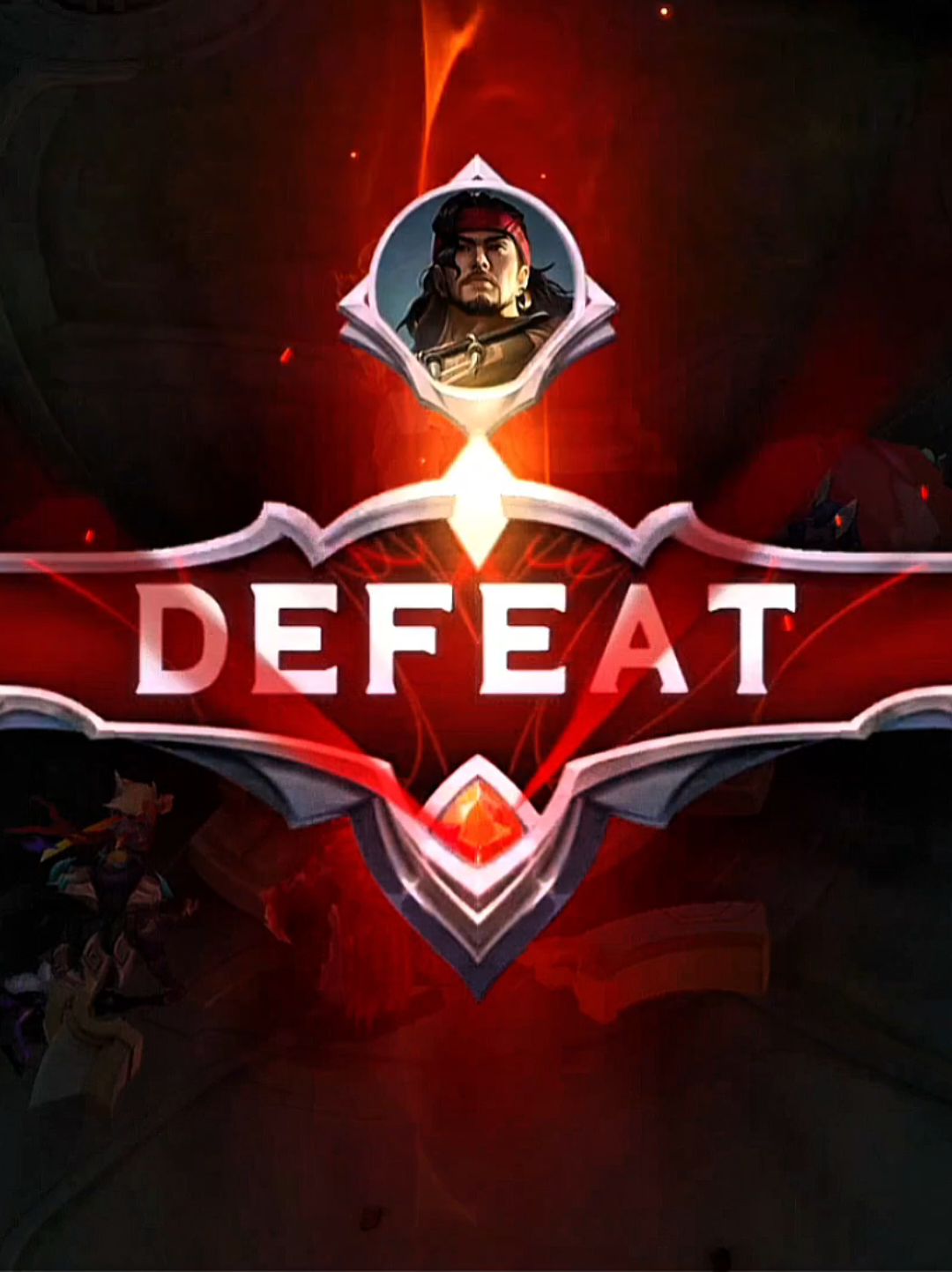 TikTok post by @lapuryu for Mobile Legends. Caption reads: Disiksa YZ ❌ Disiksa tim sendiri ✅ #MLBB #lapuryu....