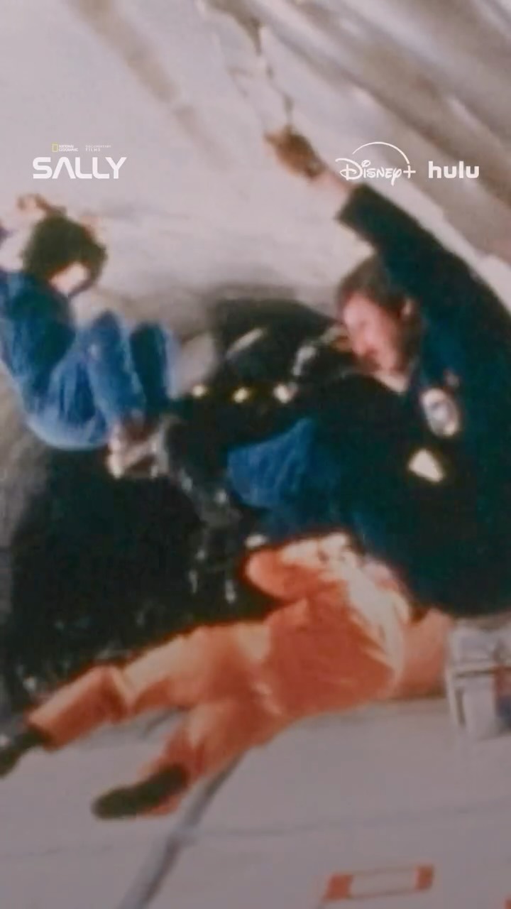Instagram post by @natgeohistory for Hulu. Caption reads: Training for space wasn’t just about physical....