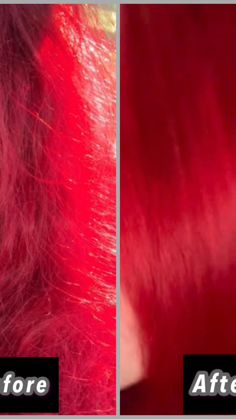 Instagram post by @makeupobsessedrebecca for Influenster. Caption reads: I received the OGX Mirror Shine Pre-Wash Gloss &....