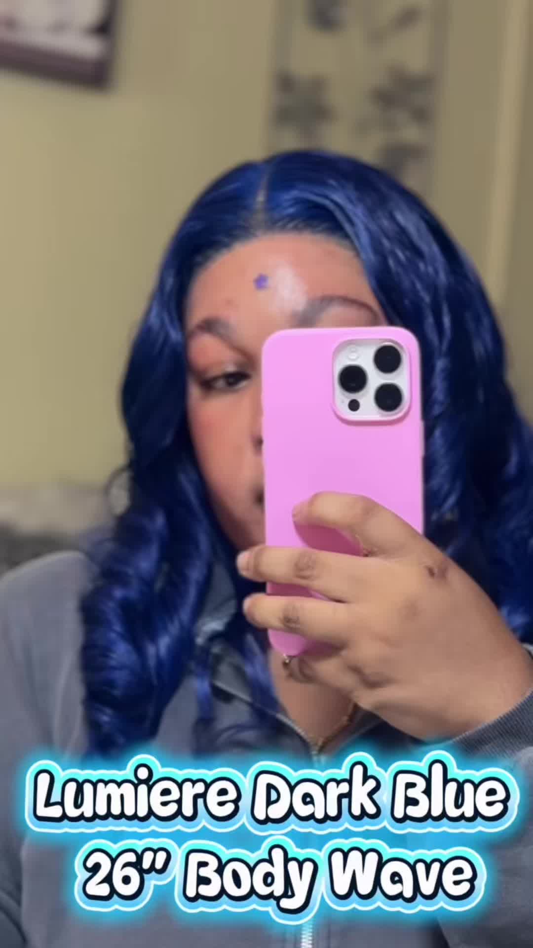 TikTok post by @juju_british for Lumiere. Caption reads: [...] #wigtutorial #hairtok @Lumiere TT Shop....