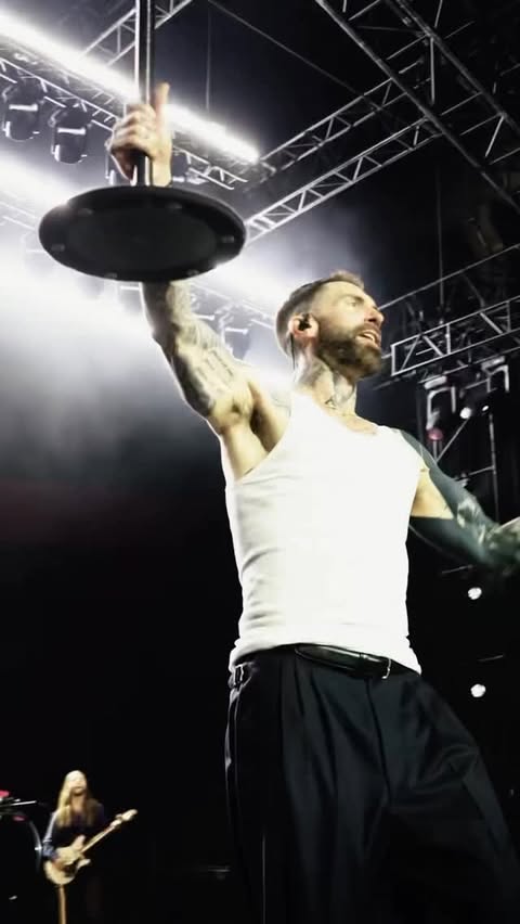 Instagram post by @maroon5 for Budweiser. Caption reads: [...] now.
#Ad #DrinkResponsibly #BudLive....