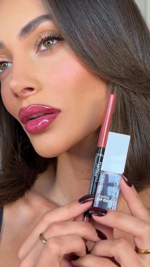 Instagram post by @lydiafowler for Catrice Cosmetics. Caption reads: My current hyper-fixation lip combo:....
