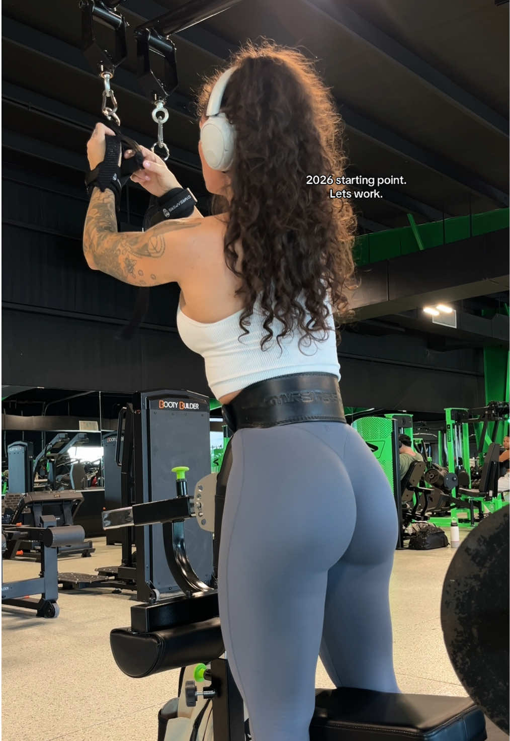 TikTok post by @bree_shiesty_ for Gymreapers. Caption reads: [...] in 2026 #fyp #newyearnewme #newyear....