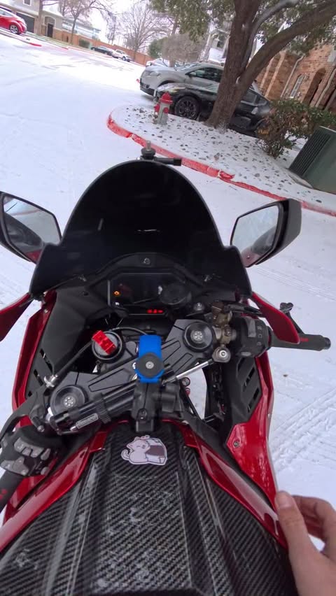 Instagram post by @dfwghostrider for Monster Fairings. Caption reads: [...] 15% @freakmount 20% @officialmonsterfairings....