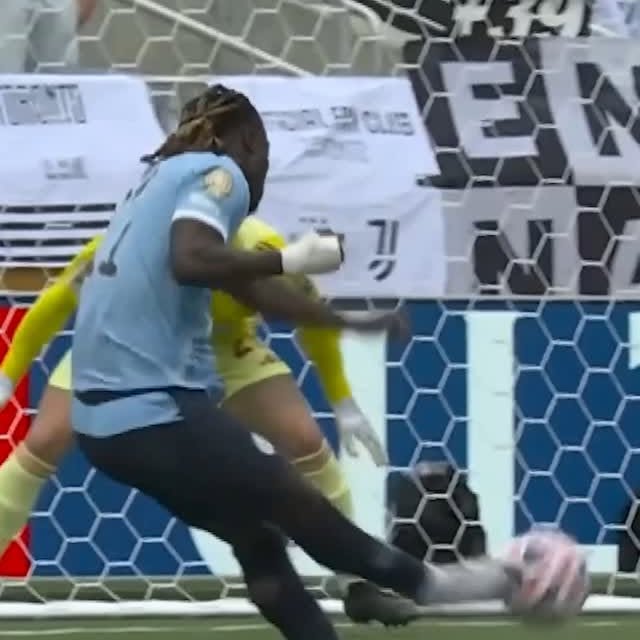 Instagram post by @jeremydoku for Manchester City. Caption reads: A stunning strike from @jeremydoku....