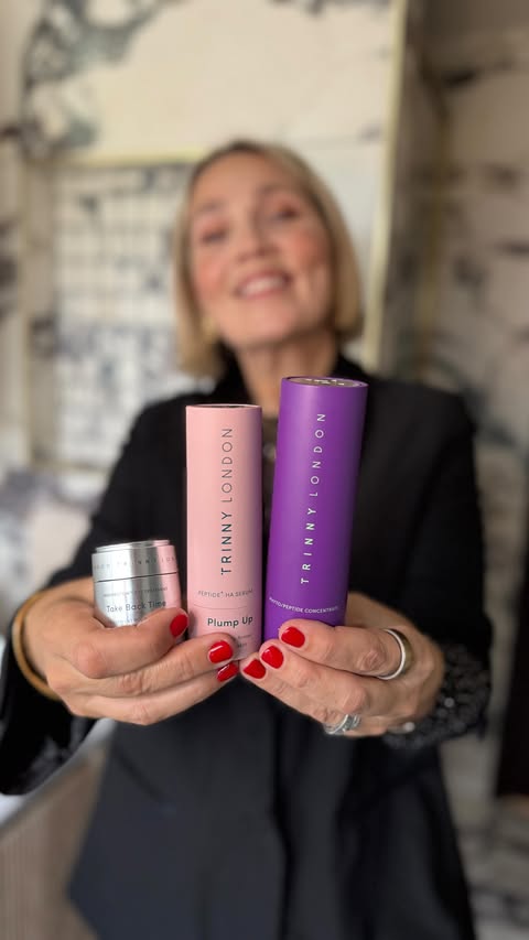 Instagram post by @inpolife for Trinny London. Caption reads: AD You know how much I love @trinnylondon and I....