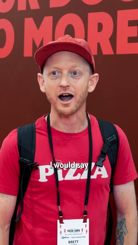 Instagram post by @izzyspizzaomaha for DoorDash. Caption reads: We sat down with Brett Geiger of @izzyspizzaomaha....