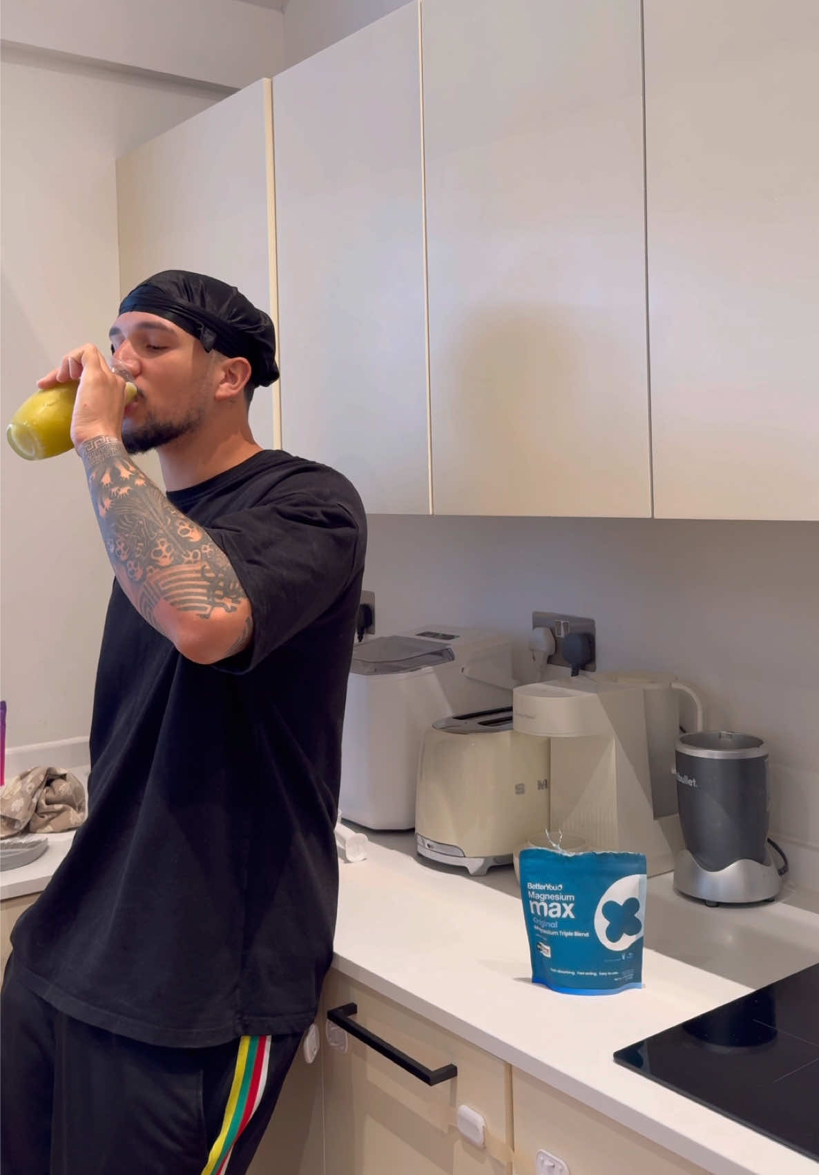 TikTok post by @straughncassius for BetterYou. Caption reads: [...] at an all time high thanks to @BetterYou....