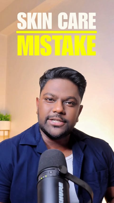 Instagram post by @dipakshawofficial for Garnier Men Indonesia. Caption reads: Skin Care Mistake Comment "Dm" For The Product....