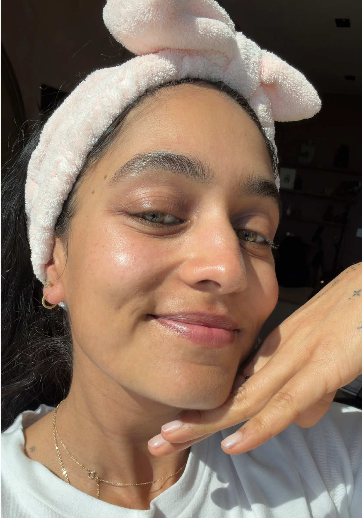 TikTok post by @radhidevlukia for Drunk Elephant. Caption reads: [...] once a week dull skin reset with @Drunk....