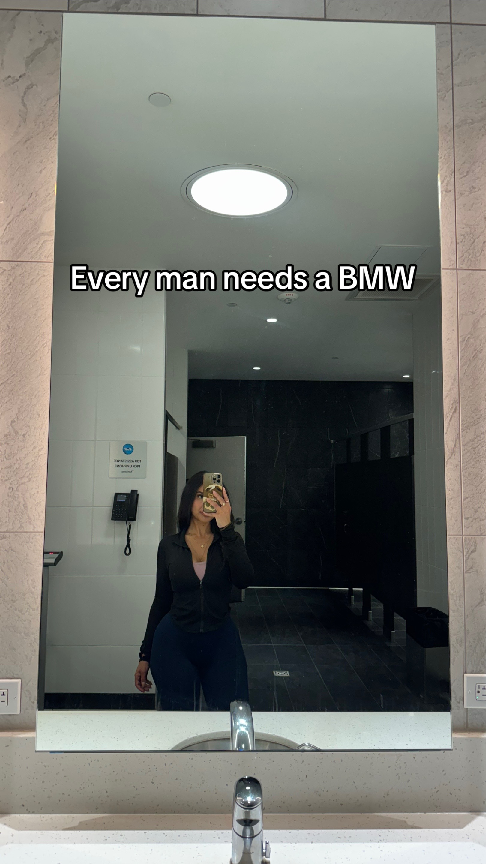 TikTok post by @mariazakharyy for BMW. Caption reads: @bmw .