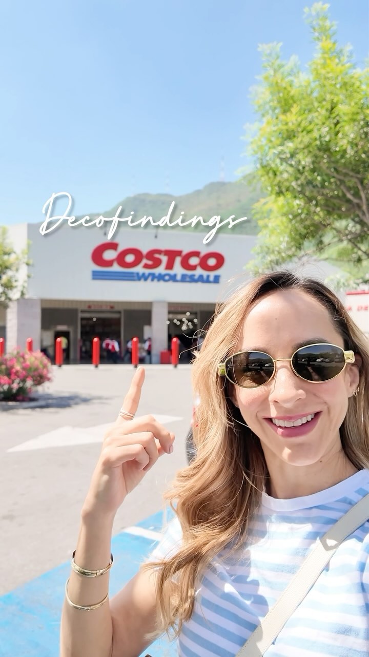 Instagram post by @mayra_decora for Costco México. Caption reads: Esta semana en Decofindings fui a @costco_mexico y....