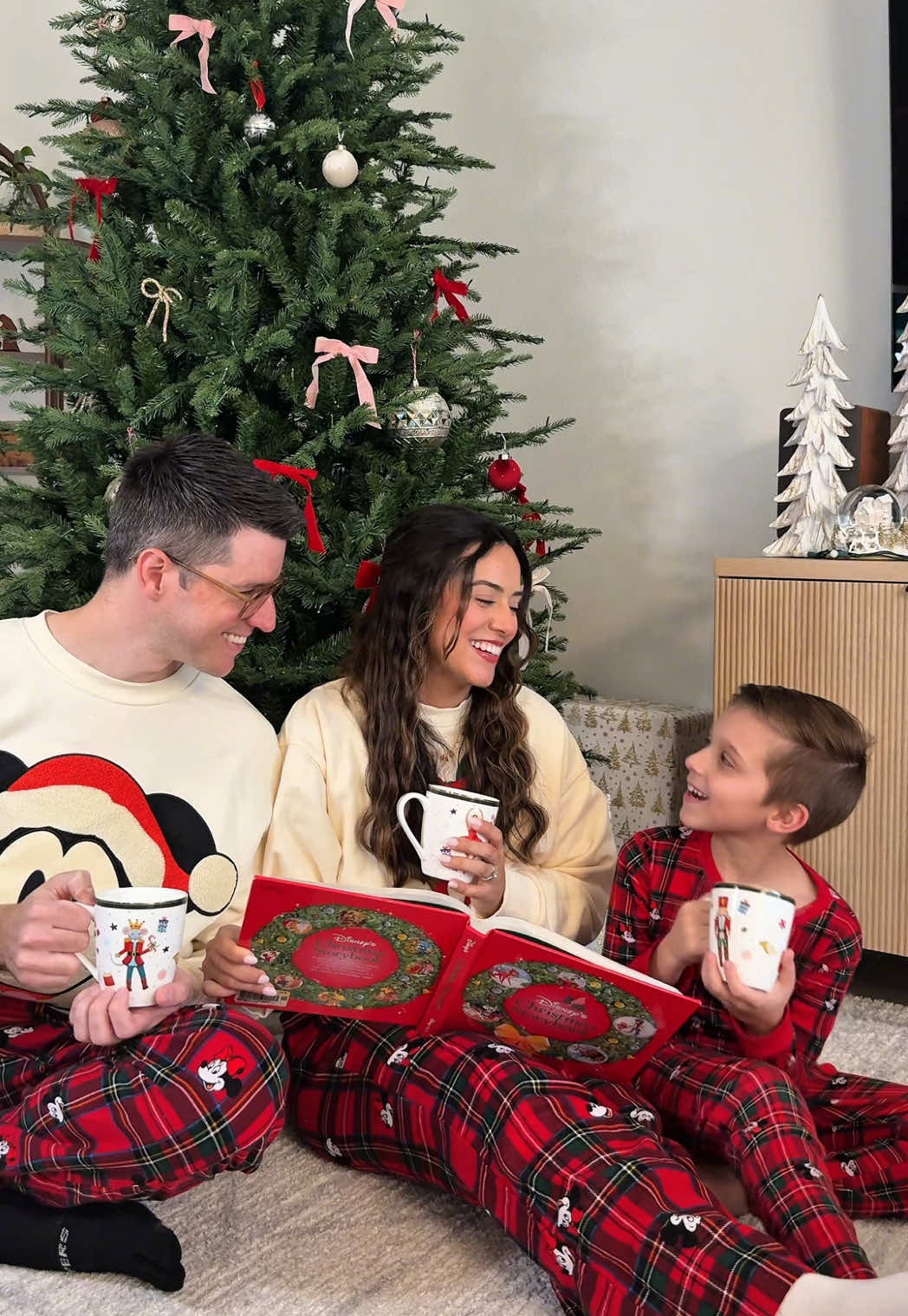 TikTok post by @andrea_parkerson for TYMO Beauty. Caption reads: [...] wearing on repeat!! ❤️🎄 @TYMO BEAUTY US....