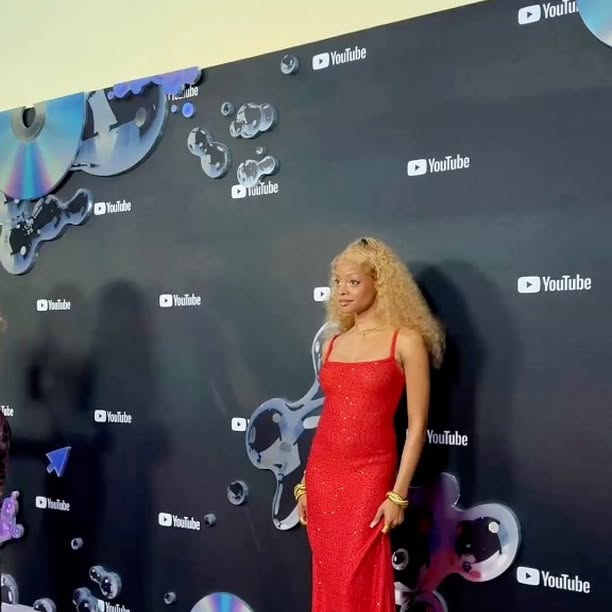 Instagram post by @challxn for Fenty Beauty. Caption reads: [...] what going to prom with @youtube and....