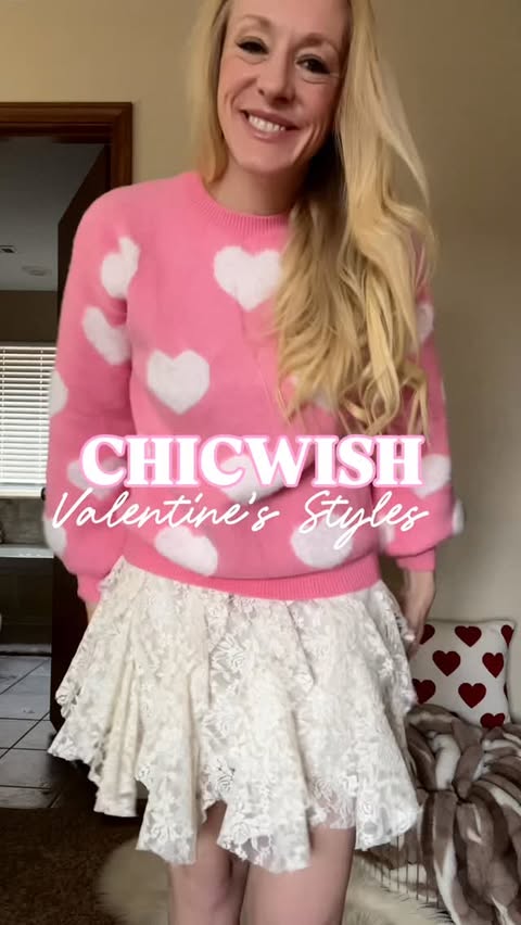 Instagram post by @biancacloxton for Chicwish. Caption reads: #ad || If loving cute @chicwish outfits is wrong,....