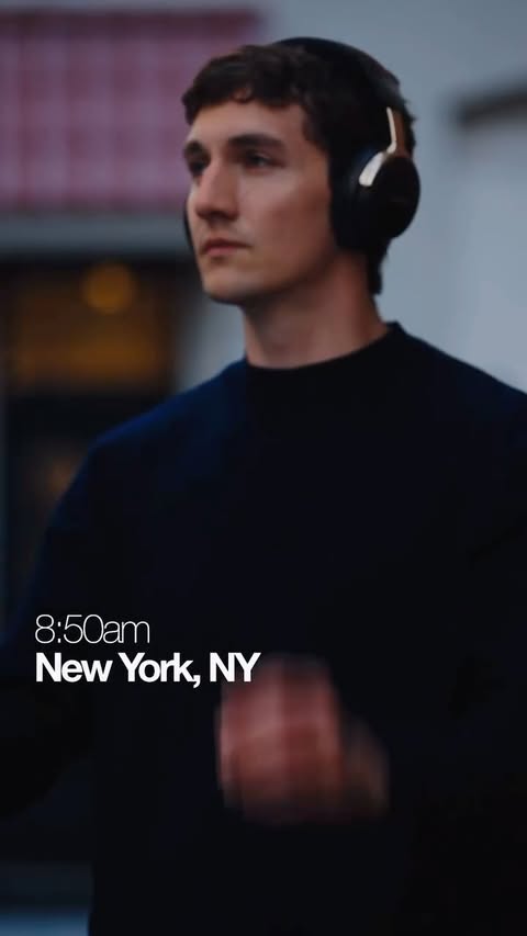 Instagram post by @spencerheaphy for Bose. Caption reads: Peaceful morning in the city with @bose #bose #nyc....