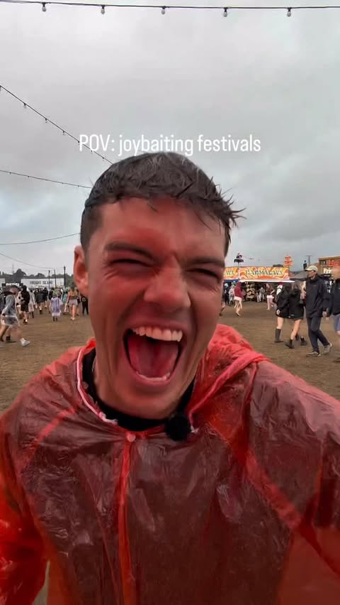 Instagram post by @connorboorepov for Vodafone Group. Caption reads: Sharing joy with others @officialrandl 🕺🏼 AD....