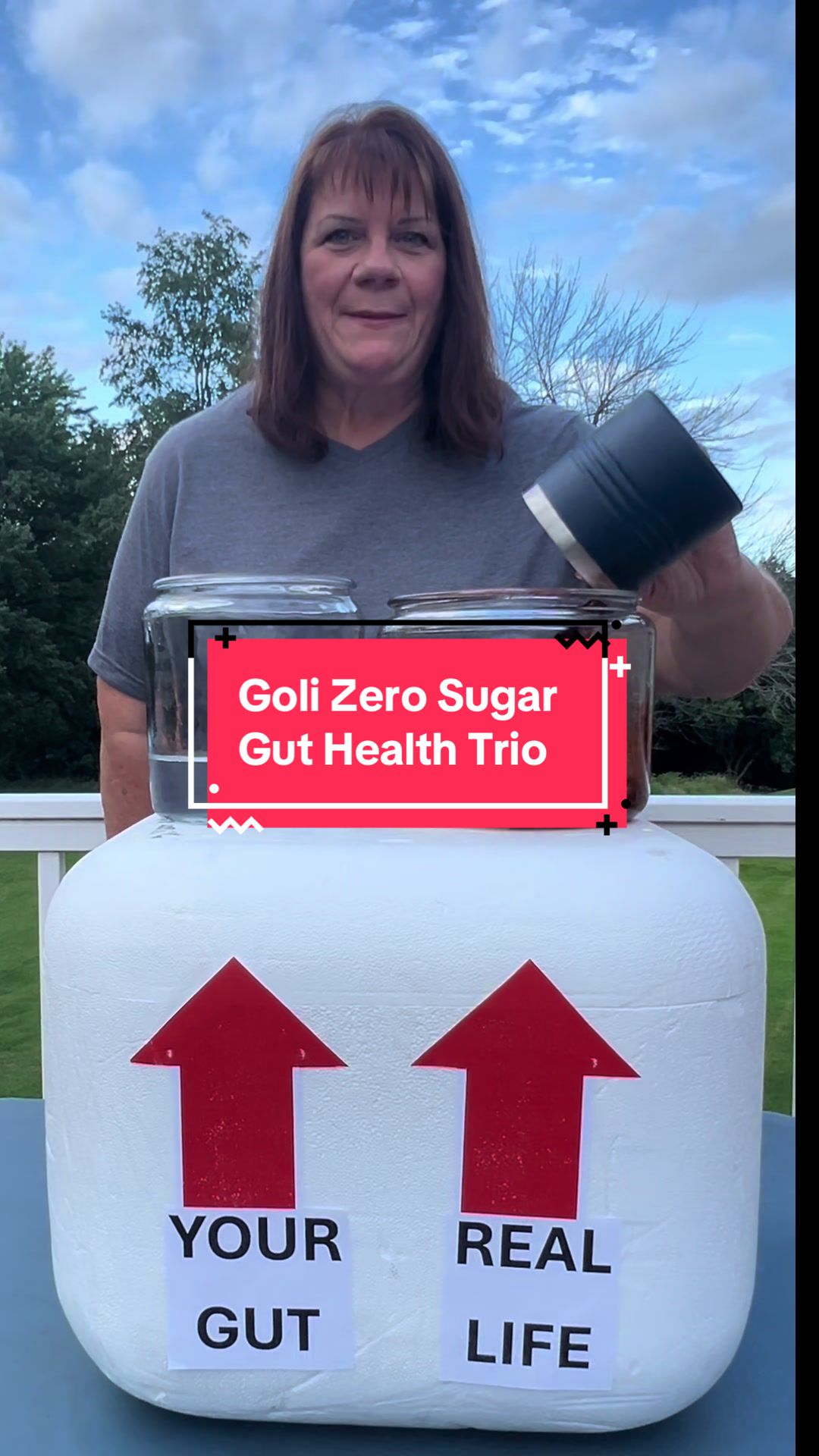 TikTok post by @jexor22 for Goli. Caption reads: @Goli® Nutrition has the most [...].