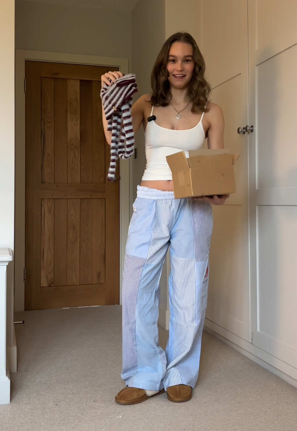 TikTok post by @styledbytiggy for Dr Martens. Caption reads: Take a shot everytime I say stripe. Obsessed with....