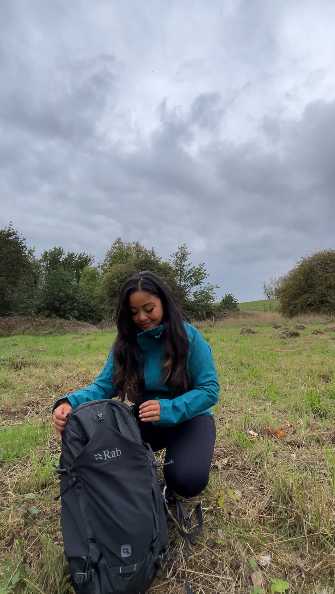 Instagram post by @outsidewithlira for GO Outdoors. Caption reads: ad. I’ve never regretted touching grass….🌿

It....