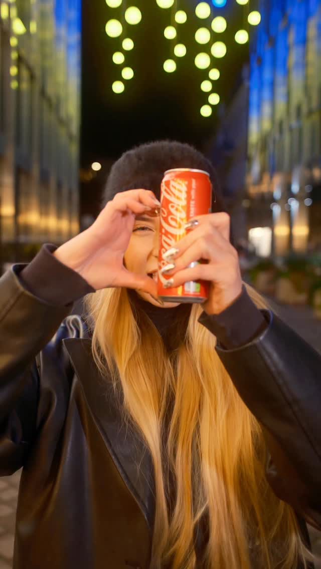Instagram post by @pajadaite for Coca-cola. Caption reads: Kartais taip gera pabūti su savim – tyliai,....