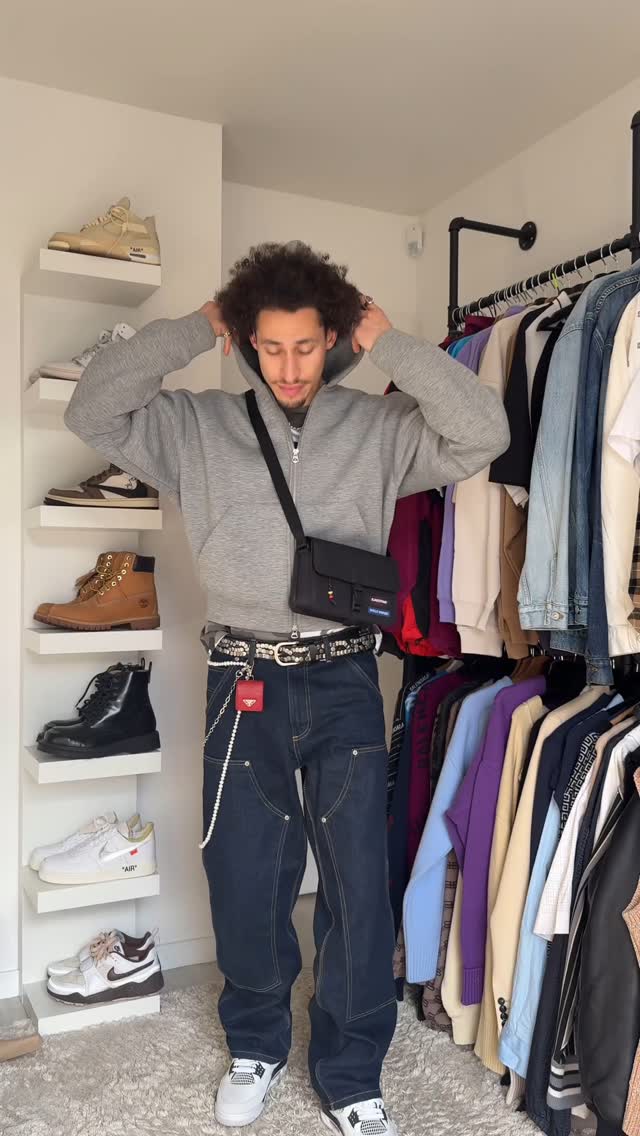 Instagram post by @aubin_gstv for Eastpak. Caption reads: My new ✨ 

@eastpak_fr #eastpak #ootd #mensfashion....