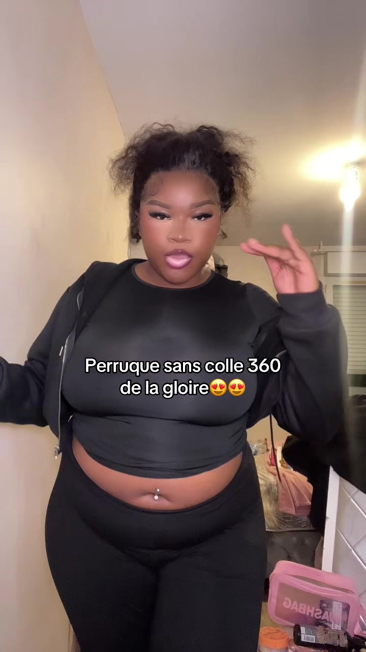 TikTok post by @mvltch1 for OQHAIR. Caption reads: #installwig wig 😍😍😍@OQHAIR @OQ HAIR STORE .