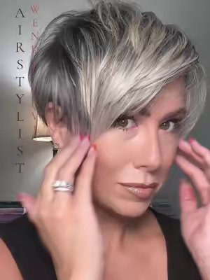 TikTok post by @hairstylist_wendydavis for Kenra Professional. Caption reads: [...] deliver the hair of our dreams. @Kenra....
