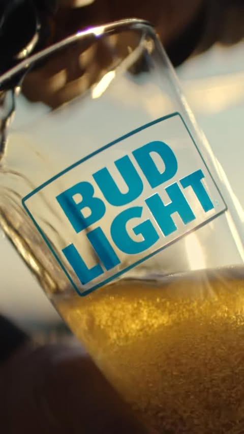 Instagram post by @shanemgillis for Bud Light. Caption reads: New Super Bowl commercial @budlight #SBLX #ad.