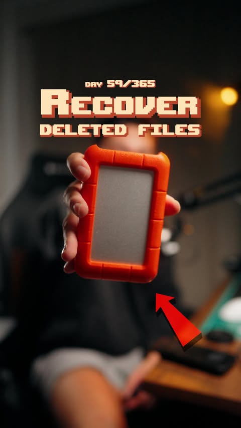 Instagram post by @alexeidelacuesta for Wondershare. Caption reads: [...] I use to recover my deleted files is....