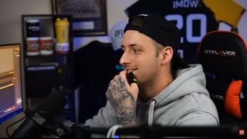 Instagram post by @imowfromyt for Soundstripe. Caption reads: I'm retiring from YouTube... 'SoundStripe' Use....