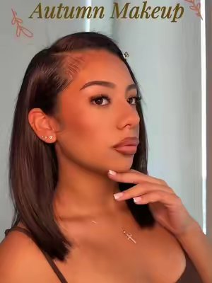 TikTok post by @geovannavallee for Espoir USA. Caption reads: [...] @e.l.f. Cosmetics @YENSA Beauty @espoir USA....