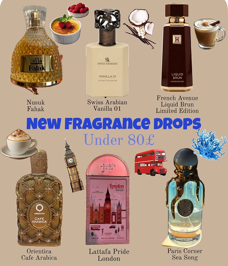 Instagram post by @loveatfirstsniff1 for Orientica Perfumes. Caption reads: Who says you need to spend a fortune to smell....