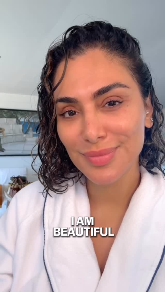 Instagram post by @huda for Huda Beauty. Caption reads: Your daily reminder ❤️ Share it with someone you....