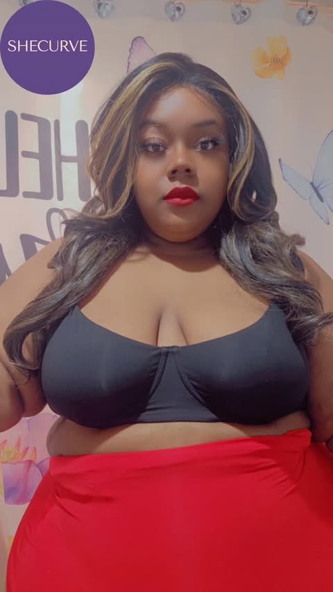Instagram post by @bbwbadd for SheCurve. Caption reads: [...] For The Bra 🎉 The Balconette Bra From....