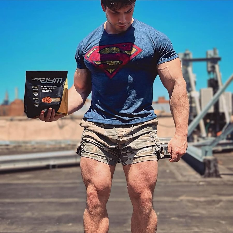 Instagram post by @diesel.josh for JYM Supplement Science. Caption reads: TAKE YOUR WORKOUTS TO THE NEXT LEVEL WITH....