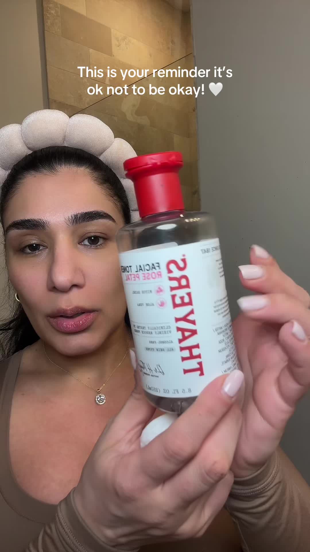 TikTok post by @bellathequeen98 for DIBS Beauty. Caption reads: [...] #thayers #tirtir #maybelline @DIBSBEAUTY....